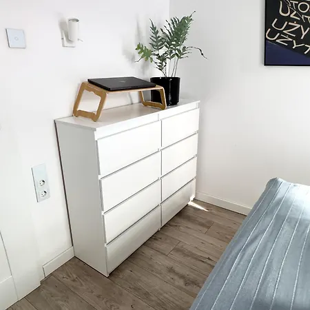 شقة Industro Art Zablocie - Balcony - Wifi 1gb - 55