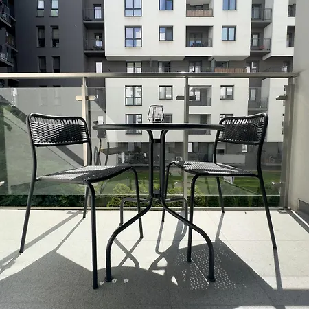 شقة Industro Art Zablocie - Balcony - Wifi 1gb - 55