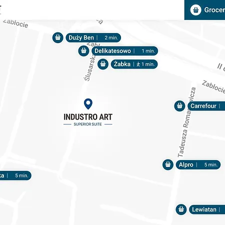 Industro Art Zablocie - Balcony - Wifi 1gb - 55