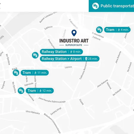 Apartment Industro Art Zablocie - Balcony - Wifi 1gb - 55