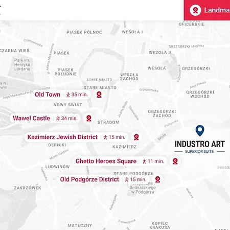 Industro Art Zablocie - Balcony - Wifi 1gb - 55tv Apartament Kraków